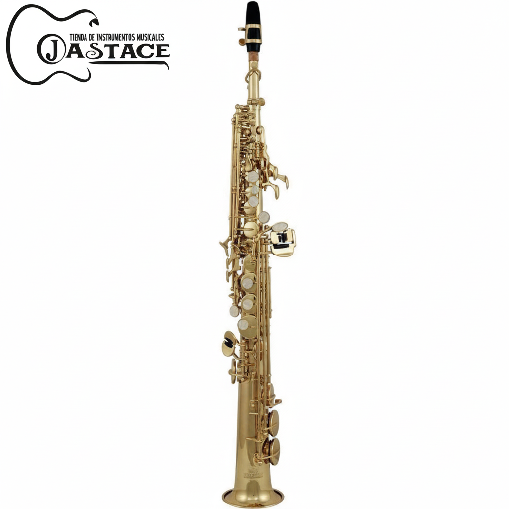 SAXOFON SOPRANO ROY BENSON LAQUEADO