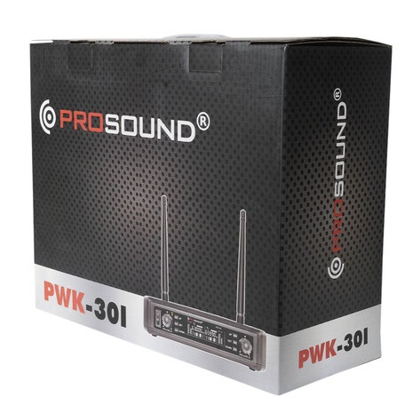 MICROFONO PROSOUND PWK-30I SISTEMA INALAMBRICO
