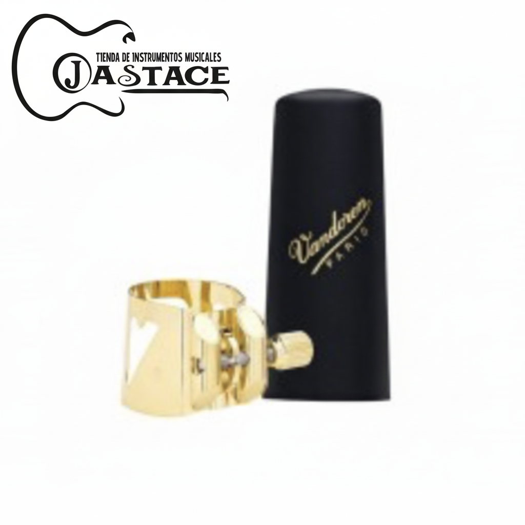 ABRAZADERA  Y TAPABOQUILLAS VANDOREN PARA SAXOFON ALTO