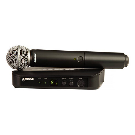 SISTEMA DE MICROFONO INALAMBRICO SHURE CON SM58