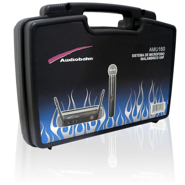 MICROFONO AUDIOBHAN INALAMBRICO NORMAL AMU 160