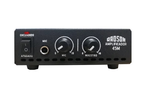 AMPLIFICADOR MEZCLADOR PARA MOTO CARRO RADSON 45M