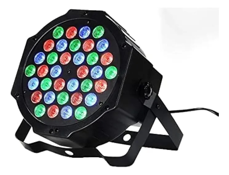 LUCES LED MINI FLAT PAR LIGHT DMX512