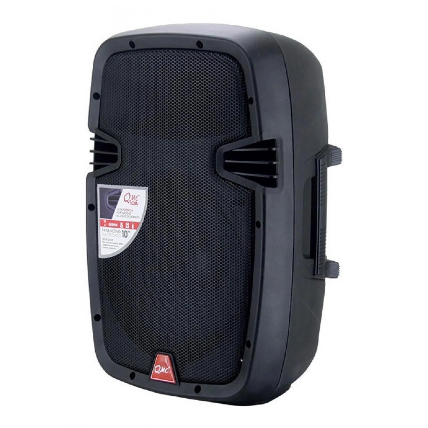 BAFLE QMC10 AMPLIFICADO DE 10 PULGADAS