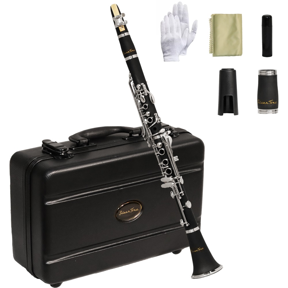 CLARINETE BAQUELITA BOEHM 520 CON ESTUCHE
