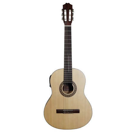 GUITARRA ELECTROACUSTICA LA SEVILLANA CUERDAS DE NYLON