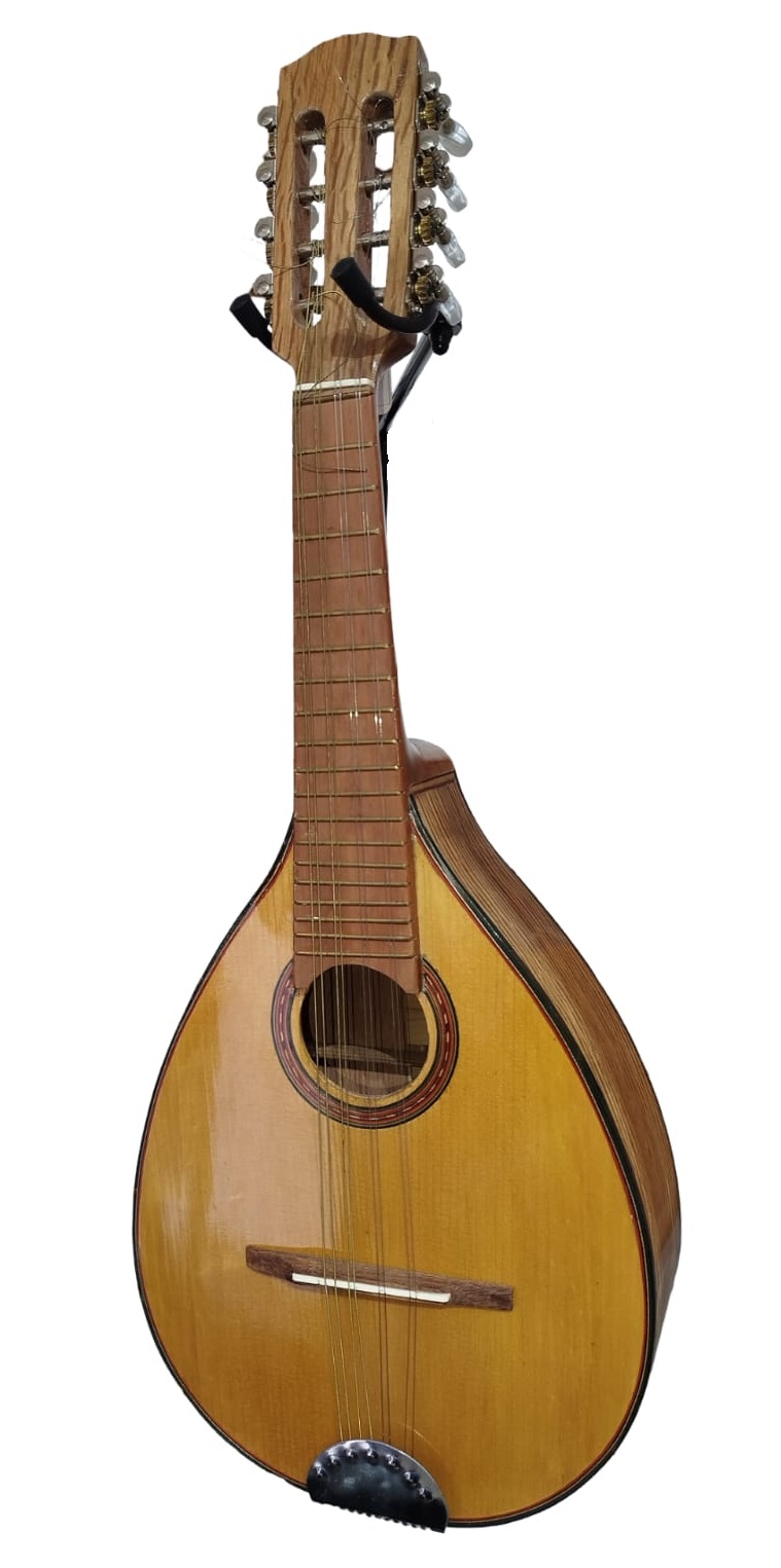 MANDOLINA CALABAZA PALO ESCRITO MADERA NATURAL