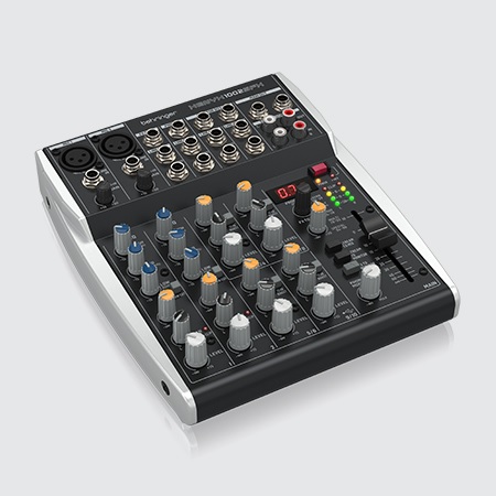 MEZCLADORA BEHRINGER XENYX DE 10 CANALES EFECTOS Y USB