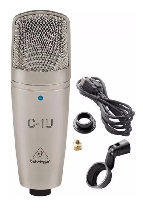 MICROFONO USB STUDIO CON CONDENSADOR C-1U
