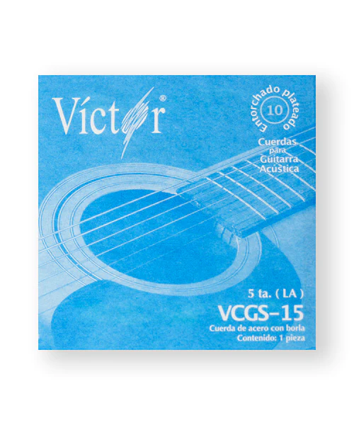 CUERDA DE ACERO PARA GUITARRA VICTOR 5a