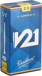 CAÑA VANDOREN V21 # 2.5 PARA CLARINETE 