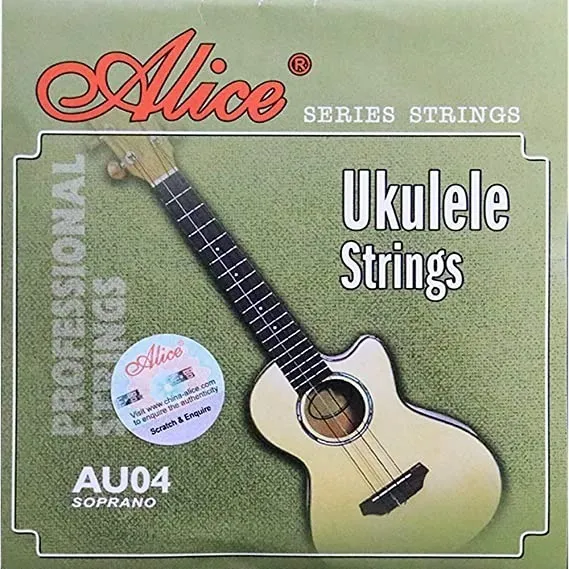 JUEGO DE CUERDAS ALICE  PARA UKULELE 