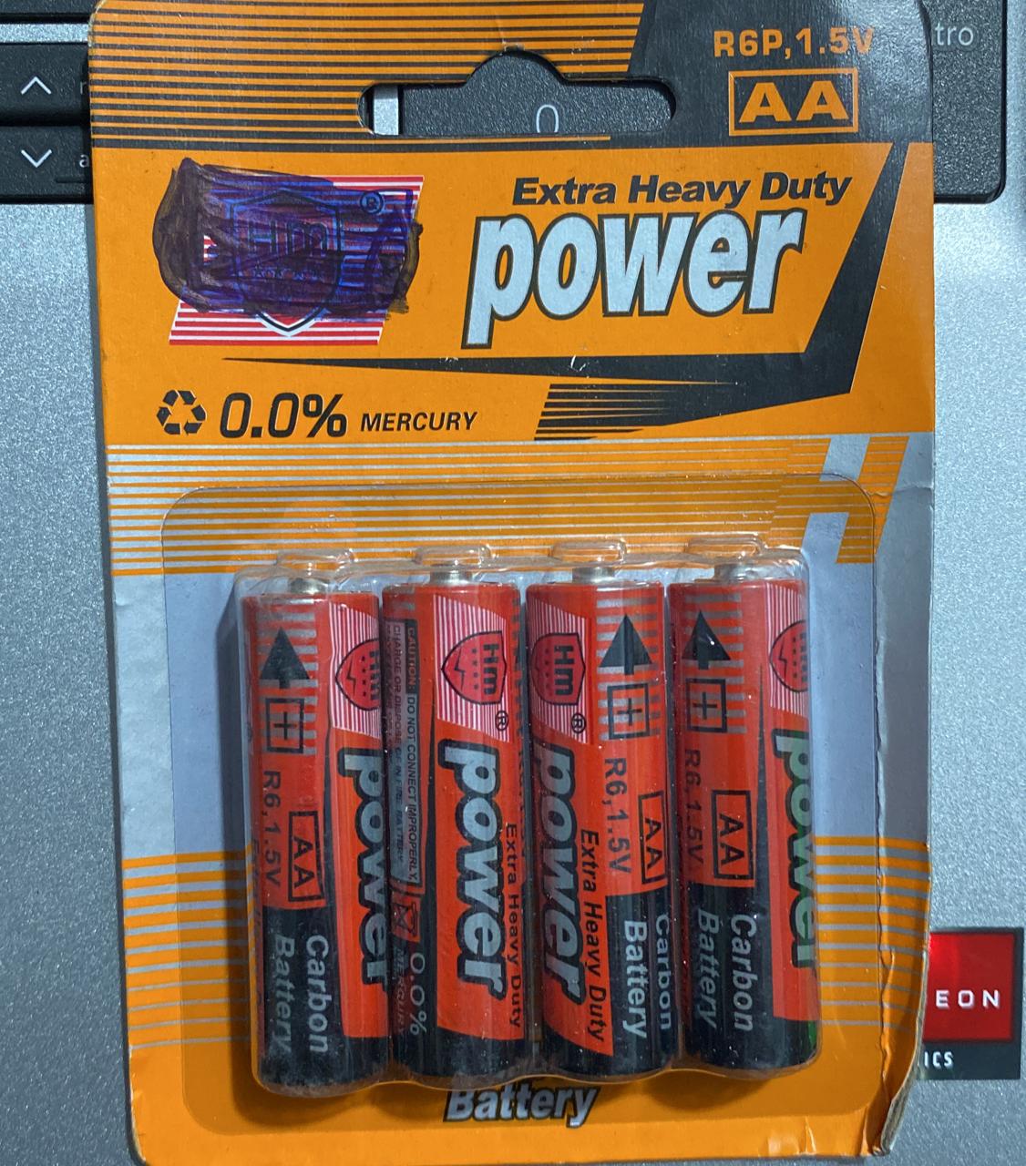 PILAS AA EXTRAHEAVY DUTY