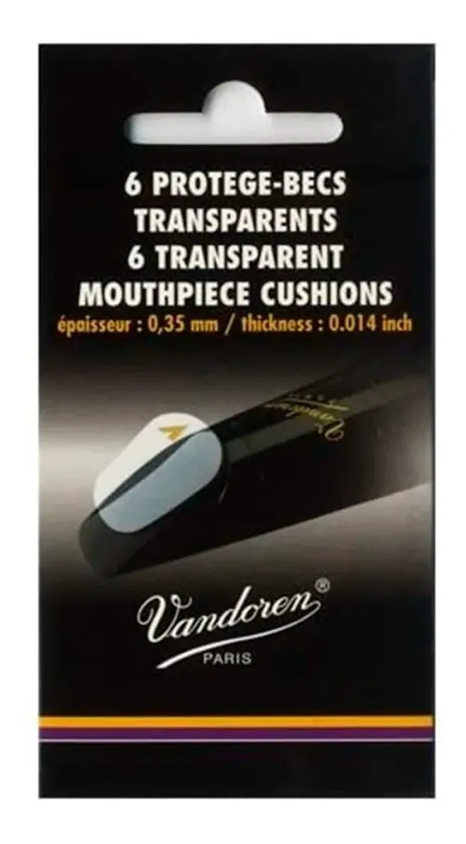 PROTECTOR DENTAL VANDOREN TRANSPARENTE PARA INSTRUMENTOS DE CAÑA 