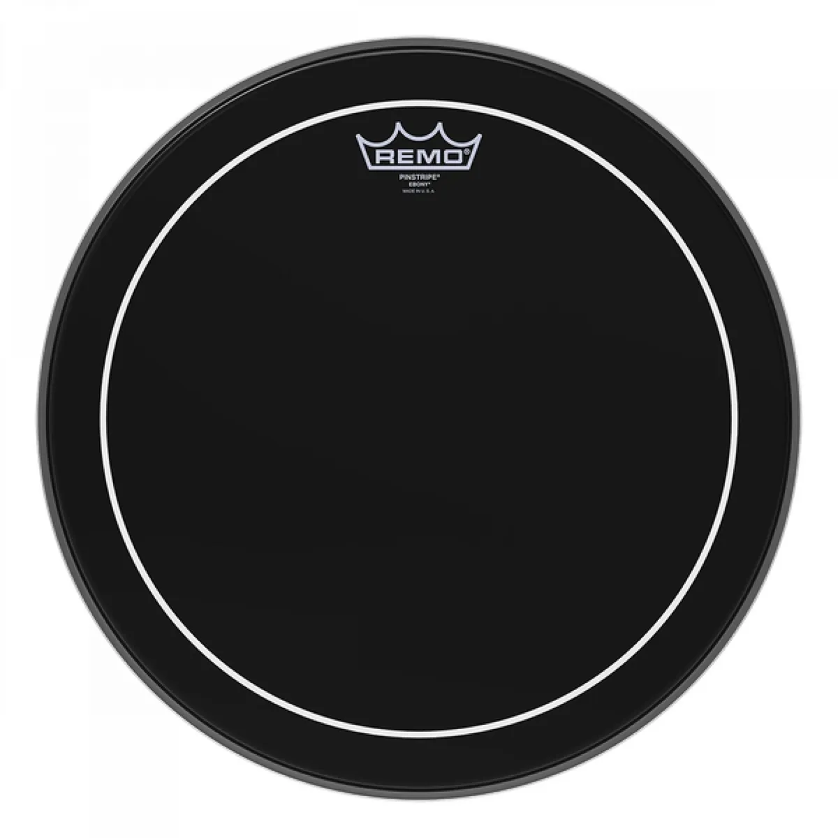 PARCHE REMO EBONY SERIES NEGRO DE 16 PULGADAS 