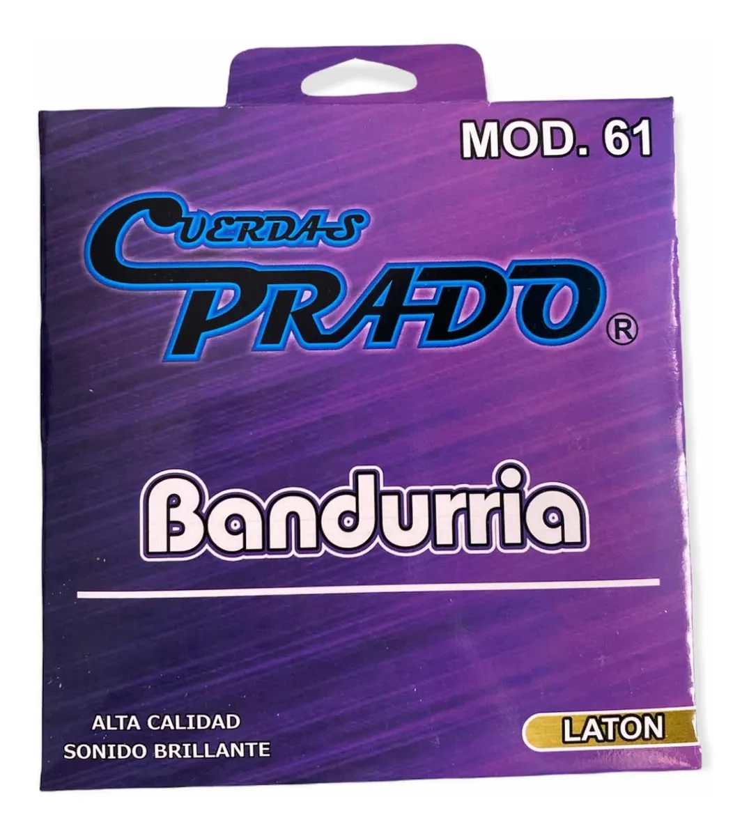 JUEGO DE ENGORDADURA PRADO BANDURRIA  PARA DOCE CUERDAS PROFESIONALES CON BORLA MOD61