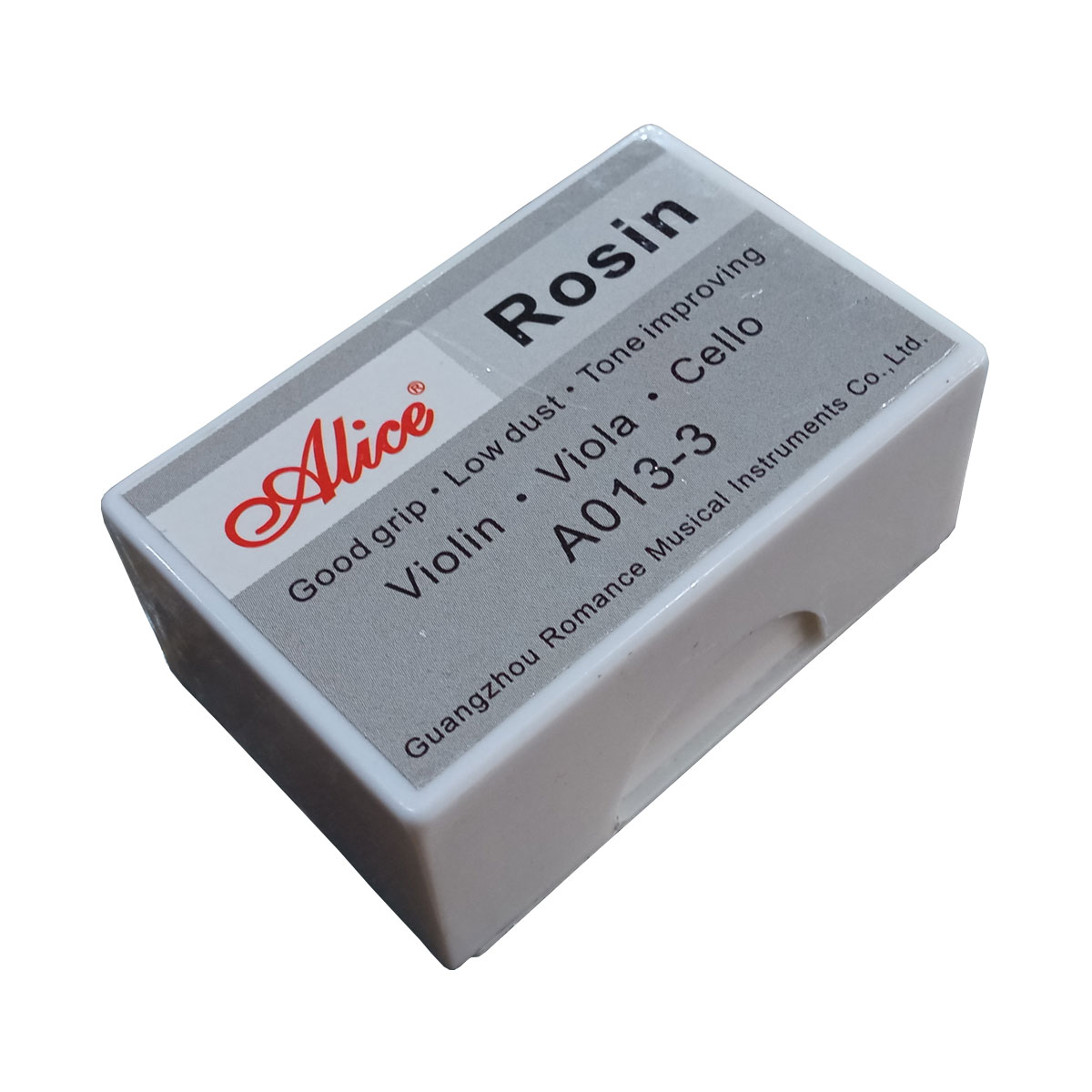 BREA PARA VIOLIN POMADA GRIS A013-3.