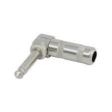 PLUG 6.3MM MONOAURAL METALICO TIPO L 