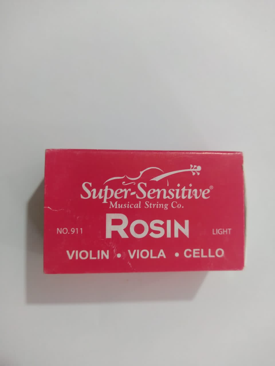 BREA PARA VIOLIN POMADA ROJO.