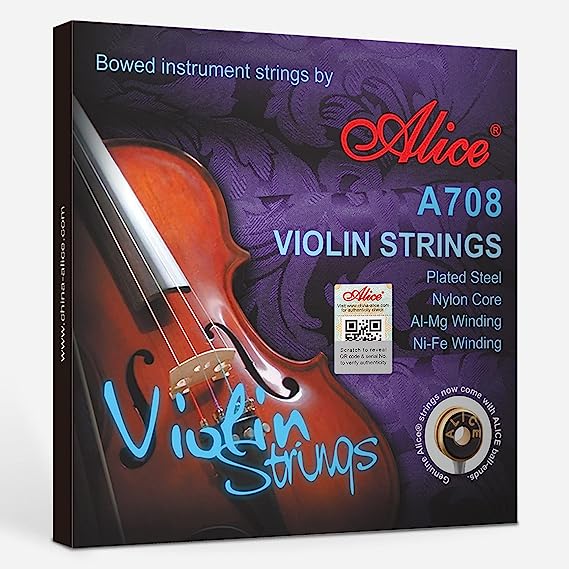JUEGO DE CUERDAS ALICE A708 PARA VIOLIN 