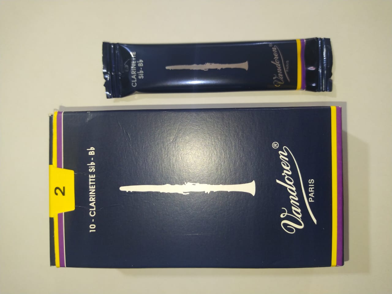 CAÑA VANDOREN PARA CLARINETE SIB-BB #2.0