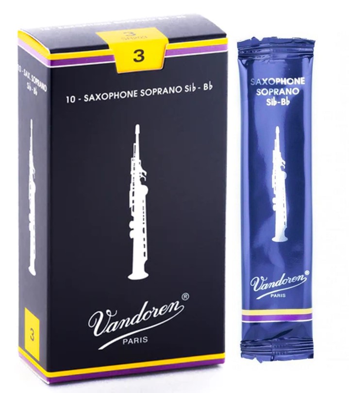 CAÑA VANDOREN PARA SAX SOPRANO SIB-BB #3.0