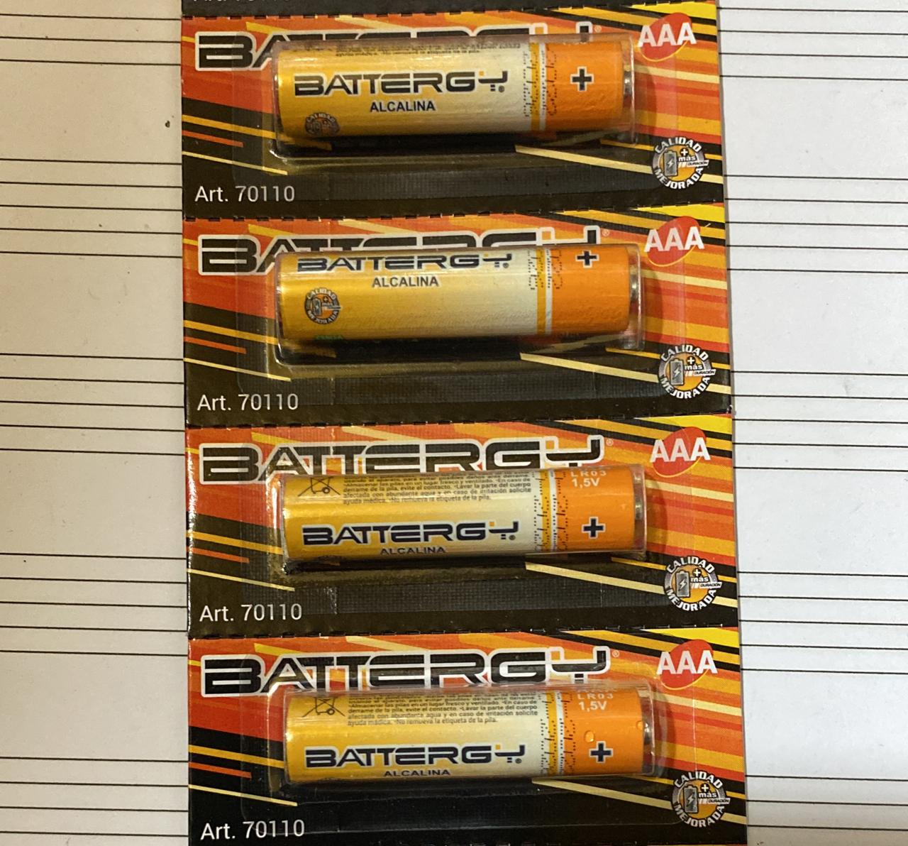 PILA BATTERGY AAA
