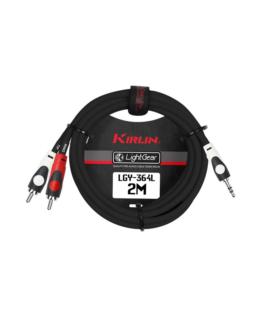 CABLE AUXILIAR 3.5MM A DOBLE RCA DE AUDIO 