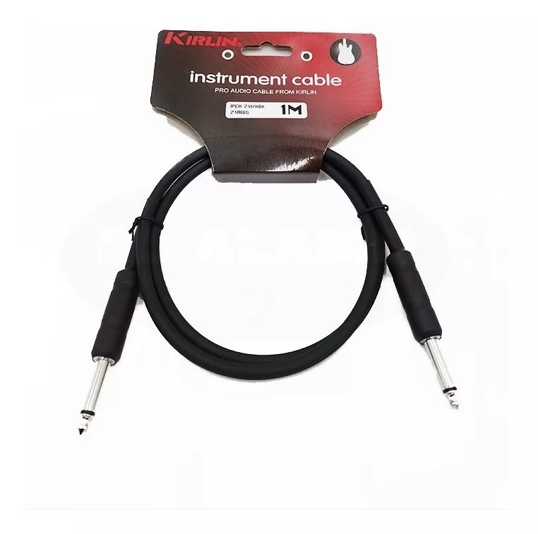 EXTENSION DE PLUG A PLUG 6.3MM DE 1M