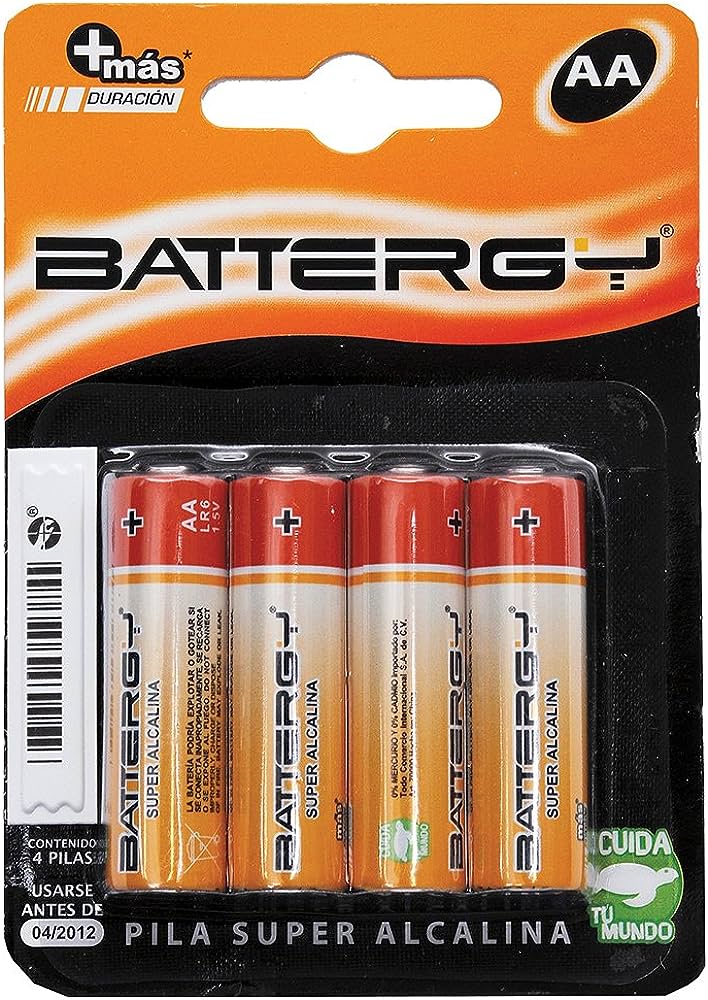PILAS AA ALACALINA BATTERGY