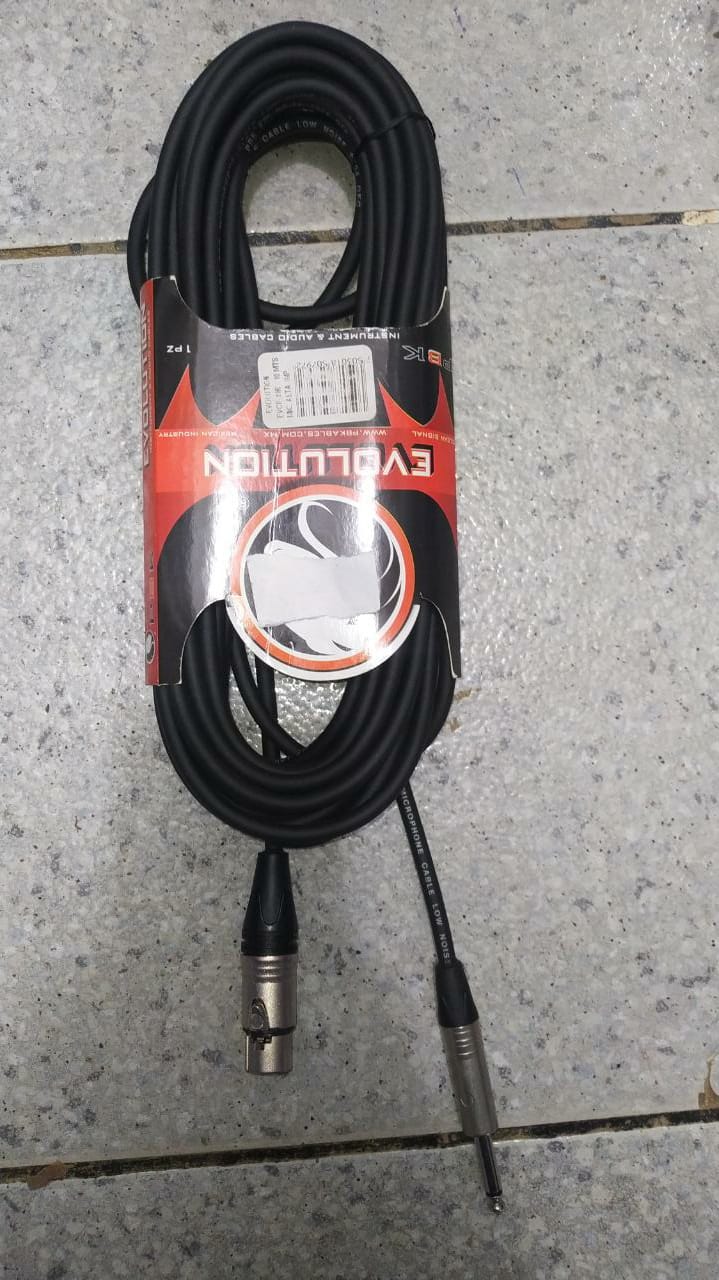 CABLE PARA INSTRUMENTO Y AUDIO PBK PLUG A CANON HEMBRA 10M