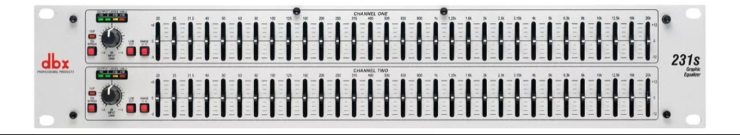 ECUALIZADOR DBX STEREO DE 31 BAN 231sDAS 