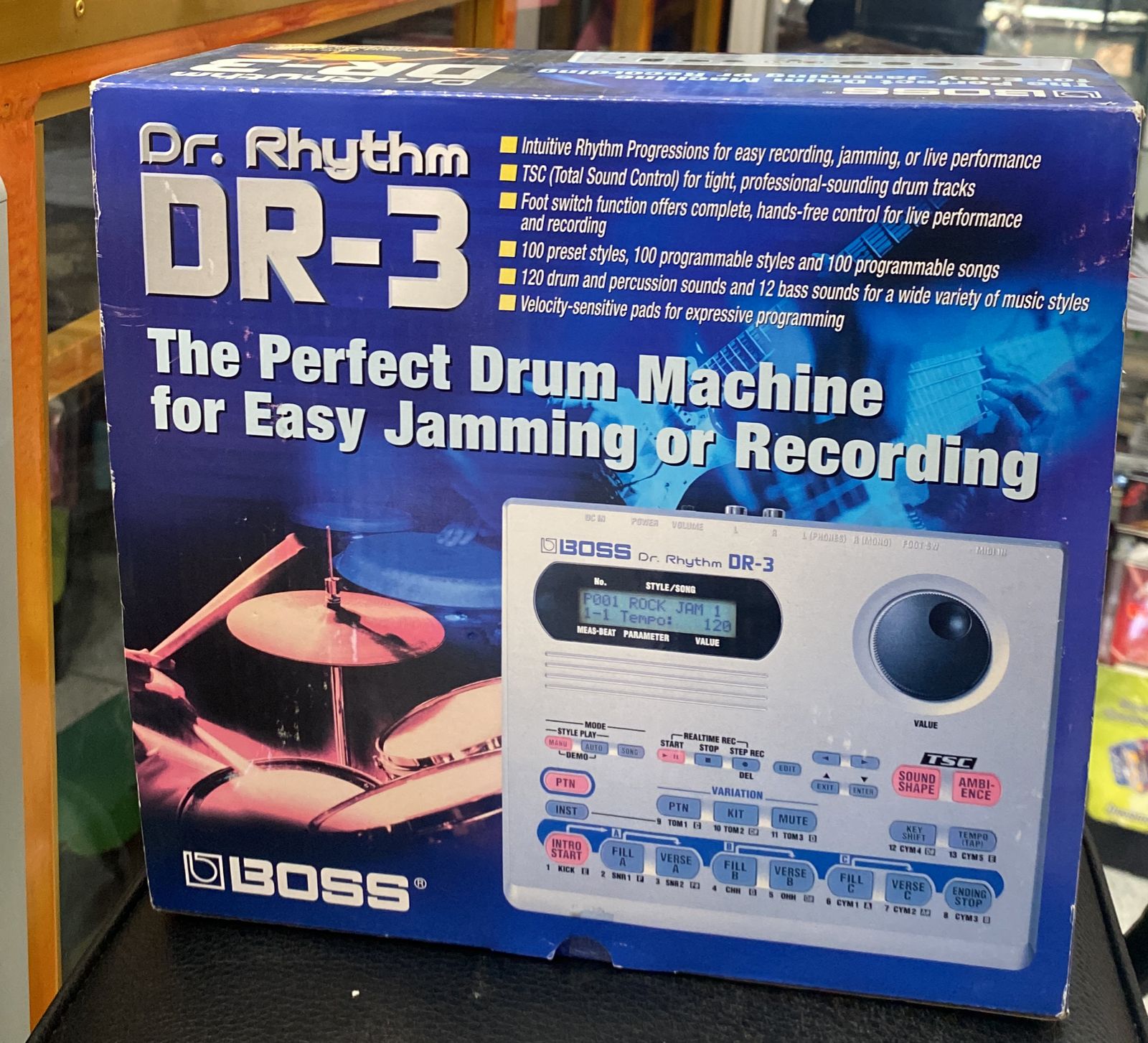 CAMARA DE RITMOS BOSS DR-3 