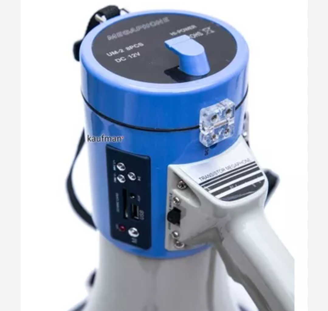 MEGAFONO 25 WATTS CON USB
