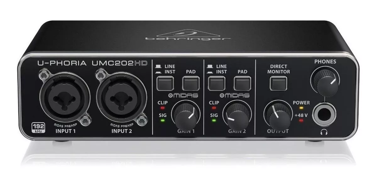 INTERFAZ BERINGER MODELO  UMC- 202HD