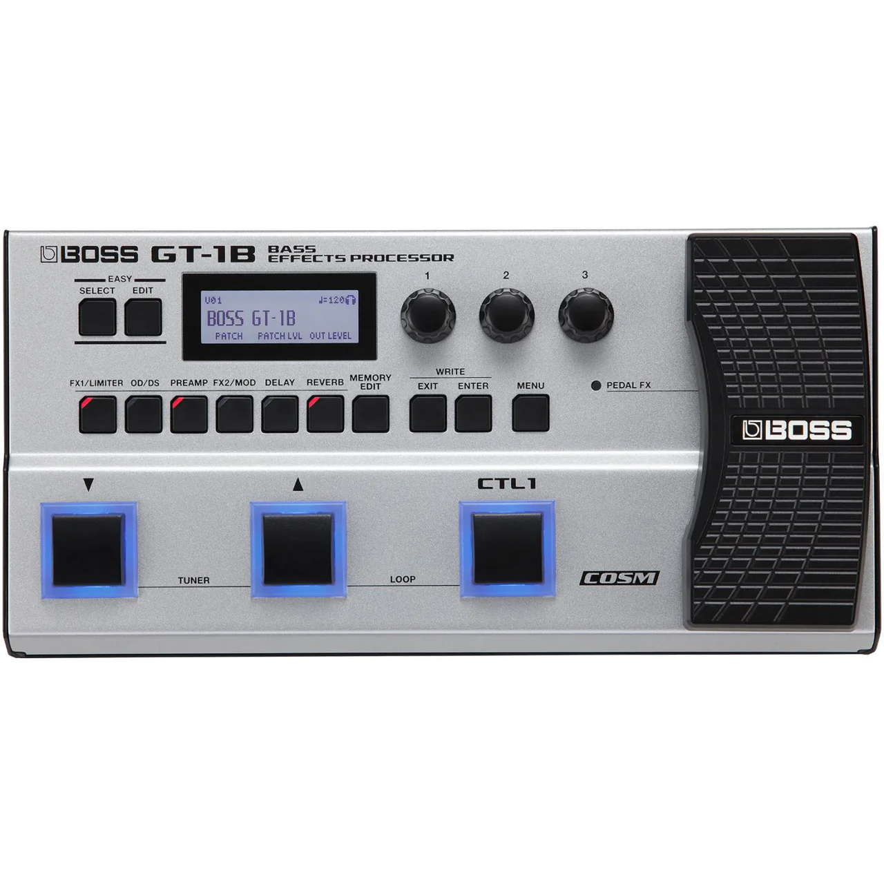 PEDAL DE EFECTO PARA BAJO ELECTRICO GT-1B