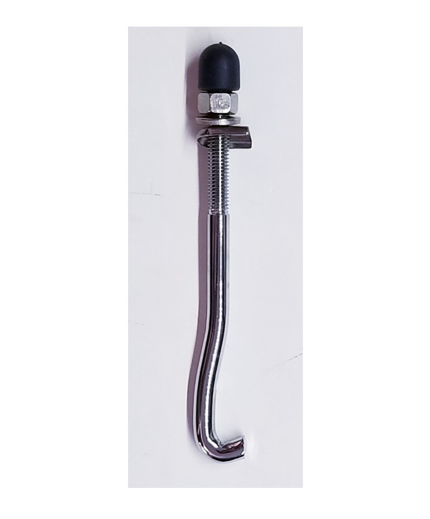 TORNILLO PARA CONGA LARGO GOMA NEGRA