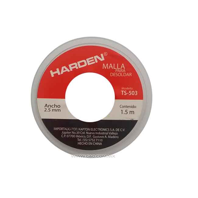 MALLA HARDEN PARA DESOLDAR 