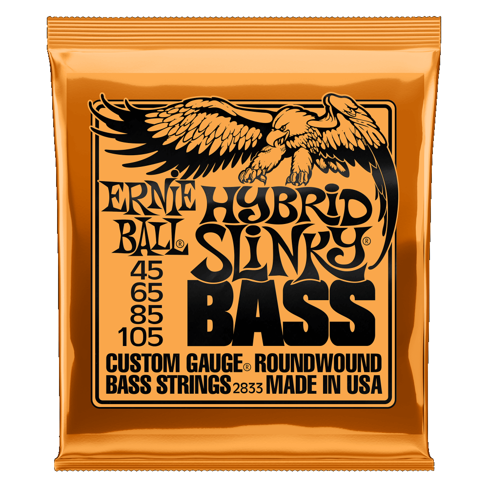 JUEGO DE CUERDAS PARA BAJO ELECTRICO HYBRID SLINKY