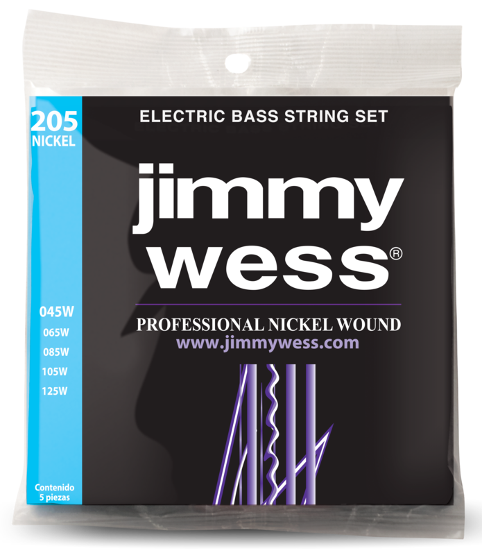 CUERDAS PARA BAJO ELECTRICO 5 CUERDAS JIMMY WESS