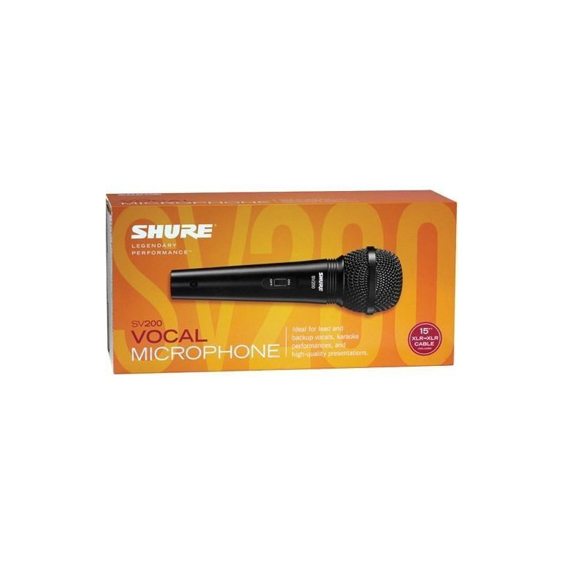 MICROFONO VOCAL SV200 SHURE 
