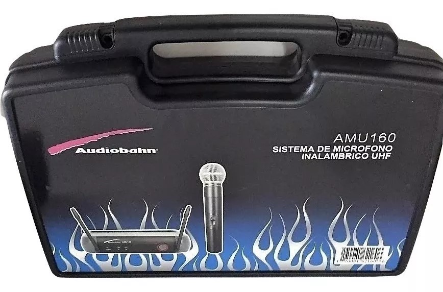 MICROFONO AUDIOBHAN  INALAMBRICO NORMAL AMU 160