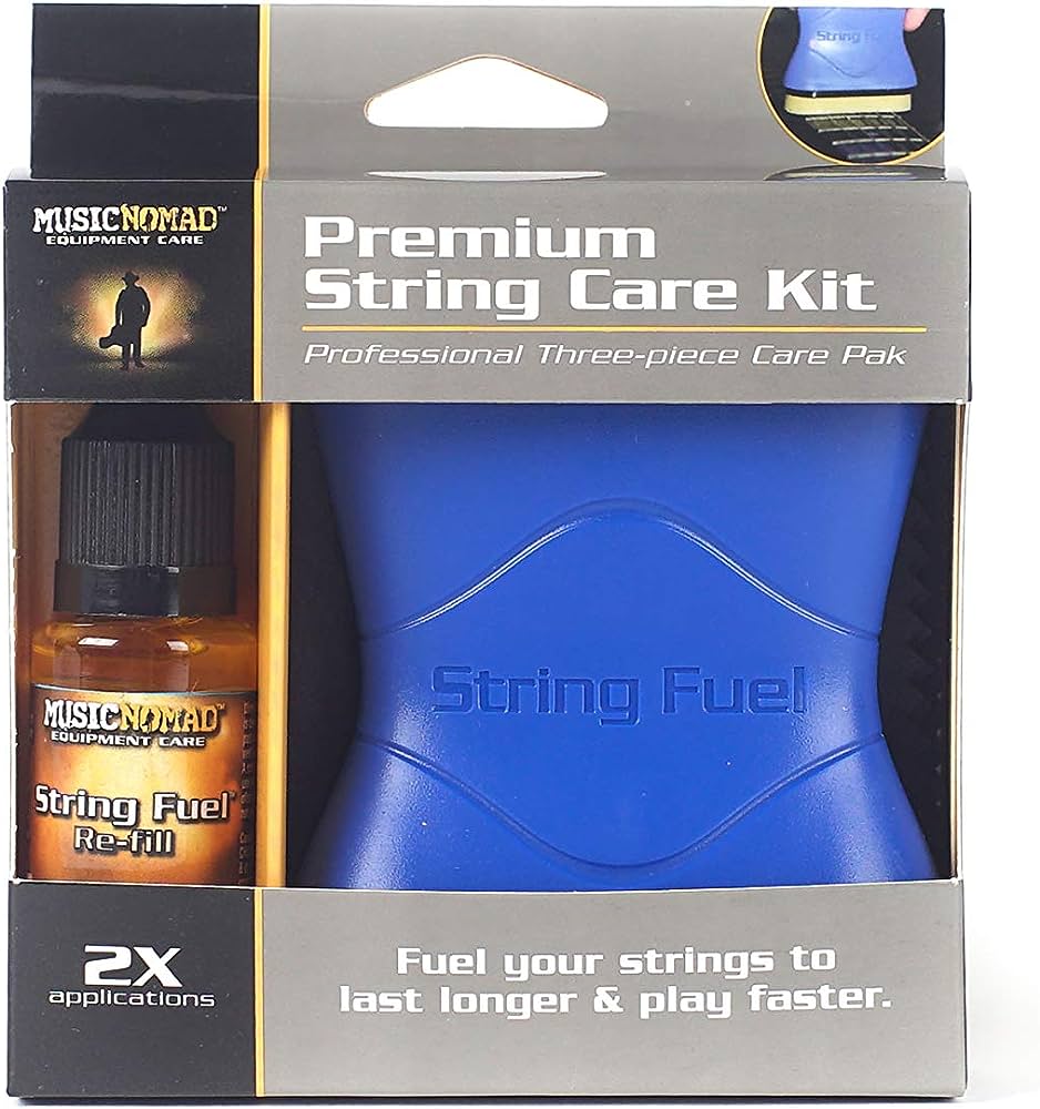 MUSIC NOMAD PREMIUM STRING CARE KIT PARA GUITARRA