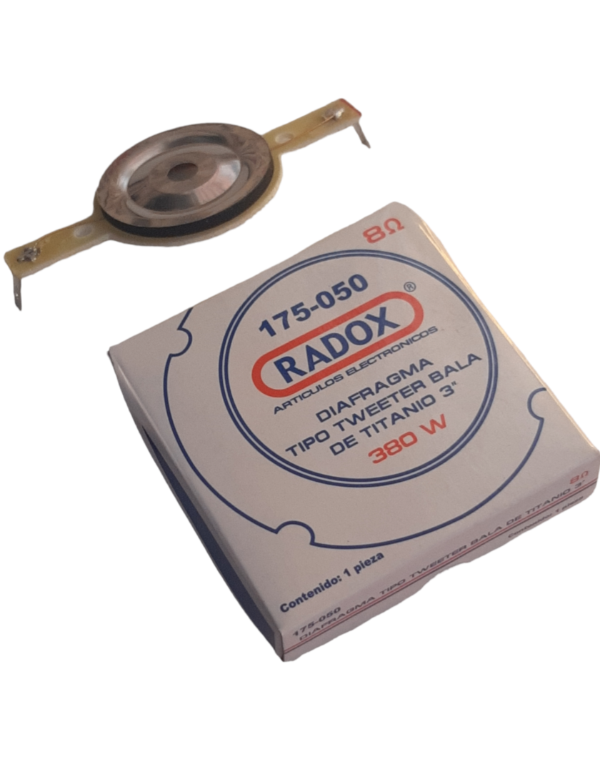DIAPHRAGM FOR TITANIUM BELLETE TWEETER RADOX 175-050 380W