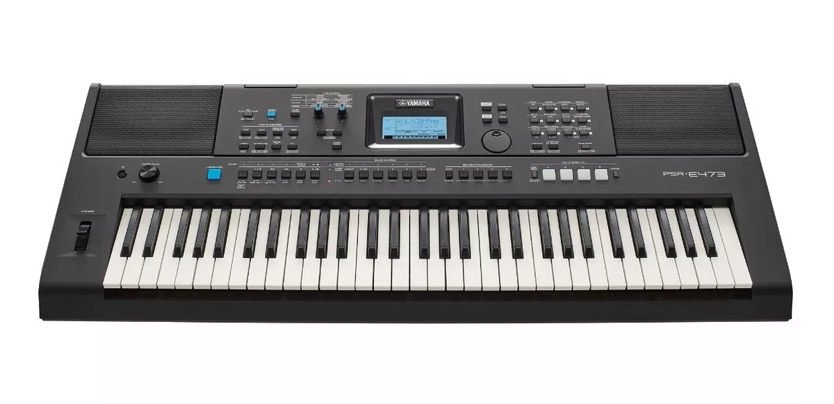 TECLADO YAMAHA NEGRO PSR-E473