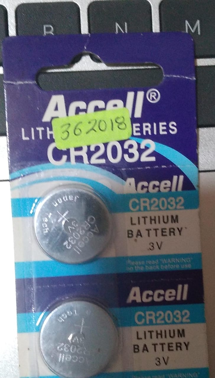 PILAS DE LITIO DE 3 VOLTIOS  2032 ACCELL CR2032