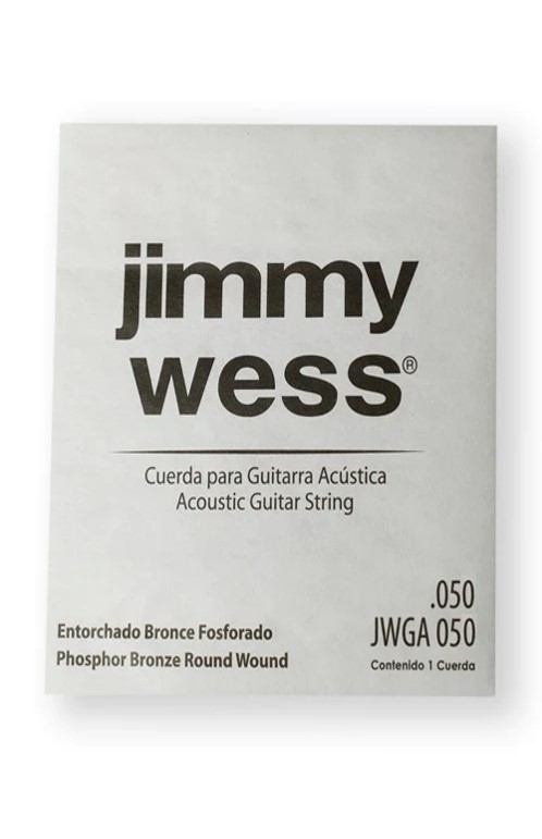 CUERDA ELECTROACUSTICA 6TA JIMMY WESS .050
