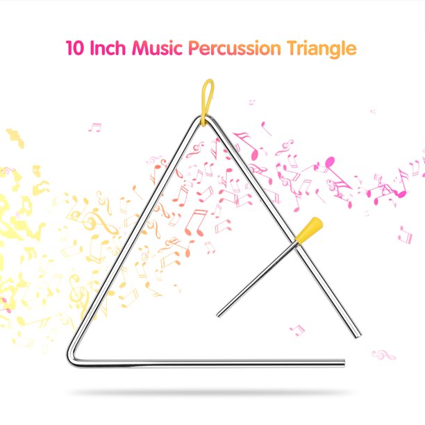 TRIANGULO MEDIANO CON MAZO DE METAL