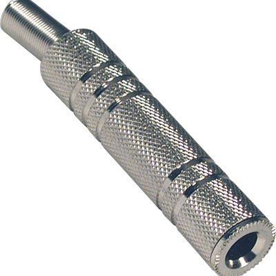 CONECTOR METALICO MONO PLUG CON RESORTE