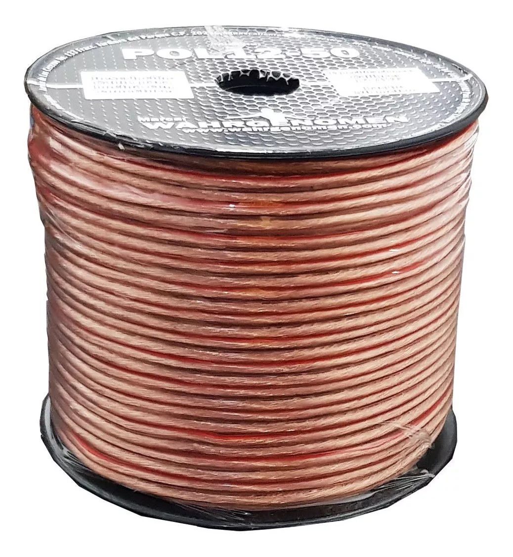 CABLE POLARISADO CALIBRE 12 PARA PARA TROMPETAS, STEREOS, BOCINA